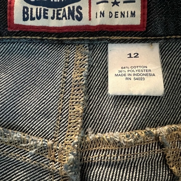 OLD NAVY VINTAGE PATCHWORK JEANS SIZE 13 - Picture 13 of 13